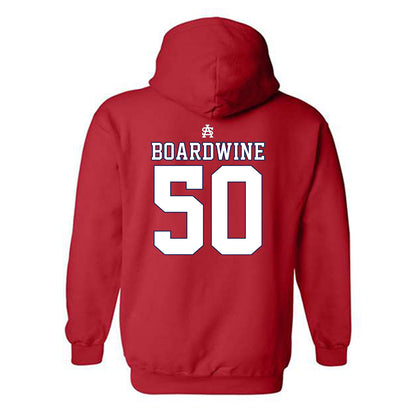 South Alabama - NCAA Baseball : Sam Boardwine - Sports Shersey Hooded Sweatshirt