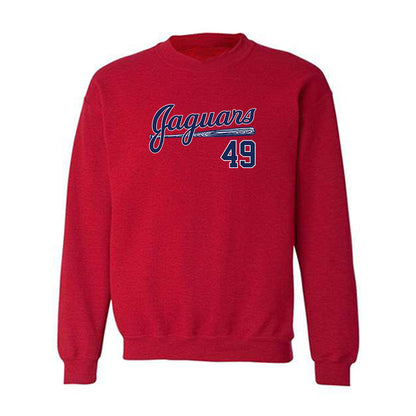 South Alabama - NCAA Baseball : Garret Kangas - Sports Shersey Crewneck Sweatshirt-0