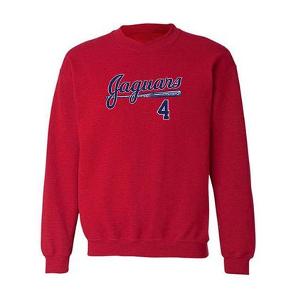 South Alabama - NCAA Baseball : Ethan Melton - Sports Shersey Crewneck Sweatshirt-0