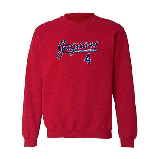 South Alabama - NCAA Baseball : Ethan Melton - Sports Shersey Crewneck Sweatshirt-0