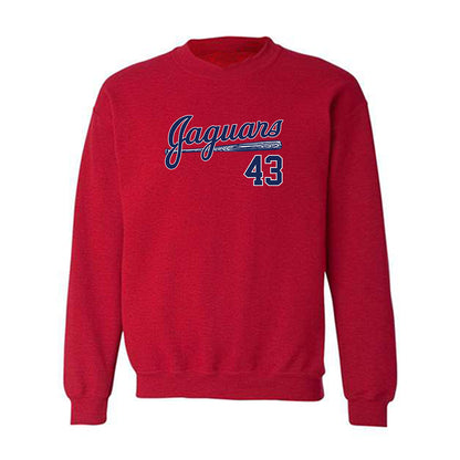 South Alabama - NCAA Baseball : Andrew Floyd - Sports Shersey Crewneck Sweatshirt-0