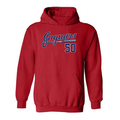 South Alabama - NCAA Baseball : Sam Boardwine - Sports Shersey Hooded Sweatshirt