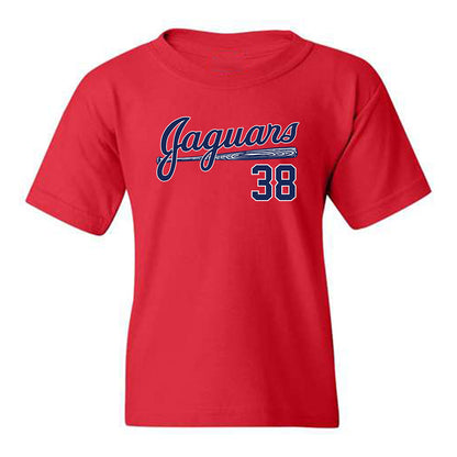 South Alabama - NCAA Baseball : Lucas Rodenberg - Sports Shersey Youth T-Shirt