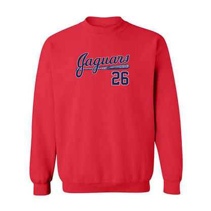 South Alabama - NCAA Baseball : Matthew DeLano - Sports Shersey Crewneck Sweatshirt