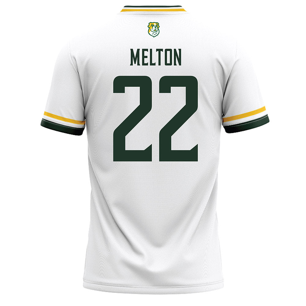 Siena - NCAA Softball : Lauren Melton - White Baseball Jersey