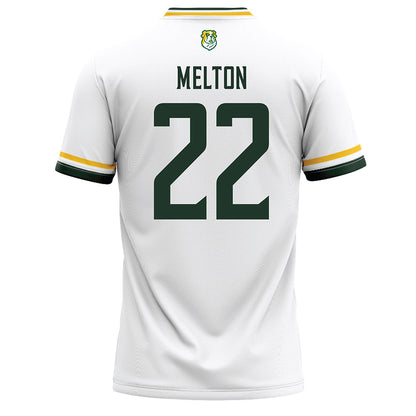 Siena - NCAA Softball : Lauren Melton - White Baseball Jersey