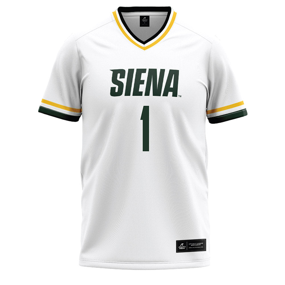 Siena - NCAA Softball : Carlie Venables - White Baseball Jersey
