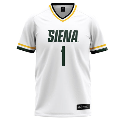 Siena - NCAA Softball : Carlie Venables - White Baseball Jersey