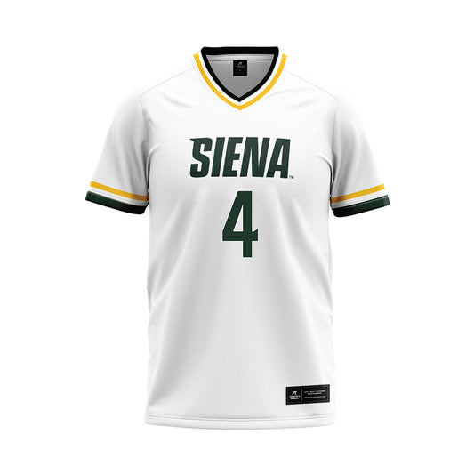 Siena - NCAA Softball : Emmalynn Skaff - White Jersey-0