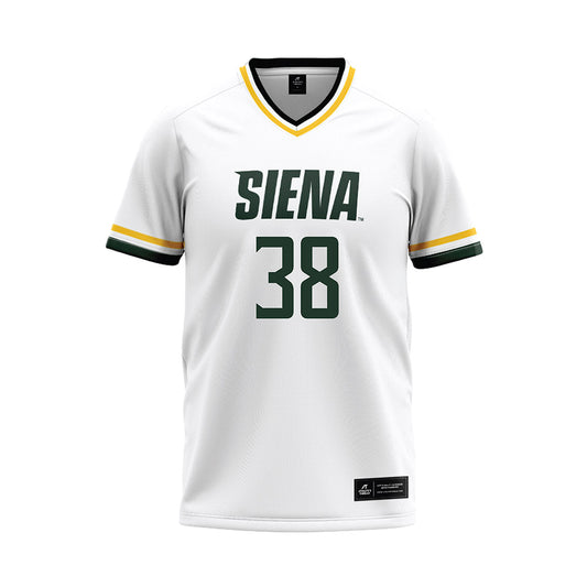 Siena - NCAA Softball : Megan Klein - White Jersey-0