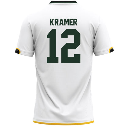 Siena - NCAA Men's Lacrosse : Caden Kramer - White Lacrosse Jersey