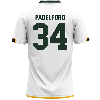 Siena - NCAA Men's Lacrosse : Caden Padelford - White Lacrosse Jersey
