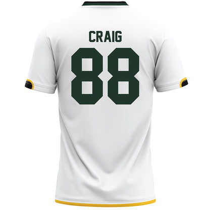 Siena - NCAA Men's Lacrosse : Daniel Craig - White Lacrosse Jersey