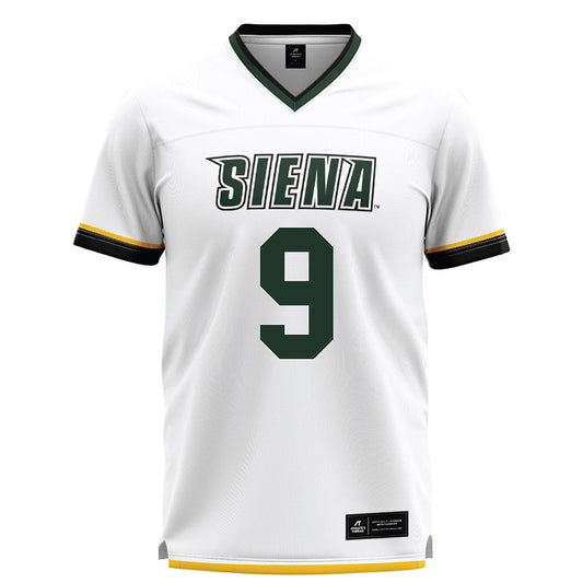 Siena - NCAA Men's Lacrosse : Vito Debellis - White Lacrosse Jersey
