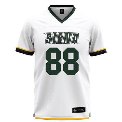 Siena - NCAA Men's Lacrosse : Daniel Craig - White Lacrosse Jersey