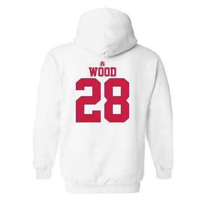 South Alabama - NCAA Baseball : Nathan Wood - Sports Shersey Hooded Sweatshirt