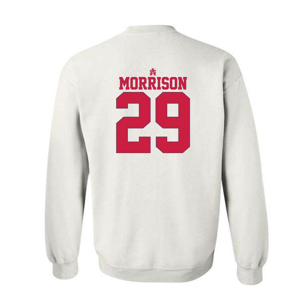 South Alabama - NCAA Baseball : Kyle Morrison - Sports Shersey Crewneck Sweatshirt