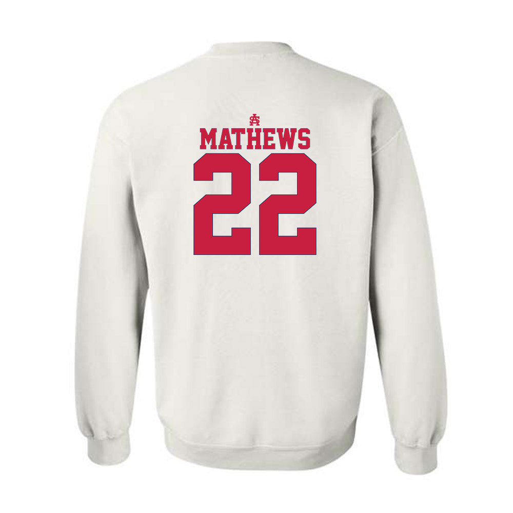 South Alabama - NCAA Baseball : Duncan Mathews - Sports Shersey Crewneck Sweatshirt-1