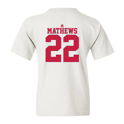 South Alabama - NCAA Baseball : Duncan Mathews - Sports Shersey Youth T-Shirt-1
