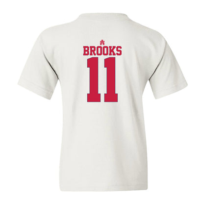 South Alabama - NCAA Baseball : Dalton Brooks - Sports Shersey Youth T-Shirt-1