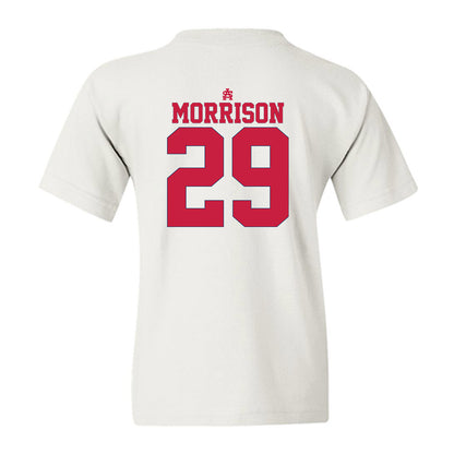 South Alabama - NCAA Baseball : Kyle Morrison - Sports Shersey Youth T-Shirt-1