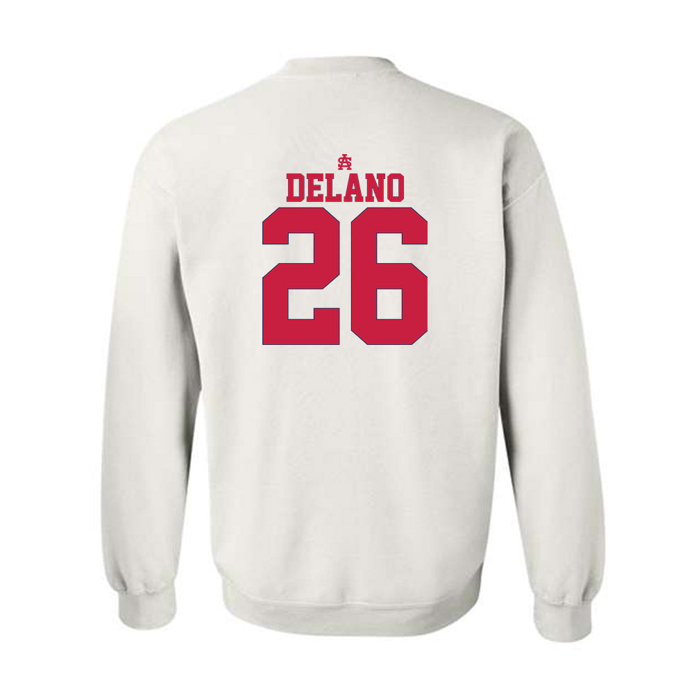South Alabama - NCAA Baseball : Matthew DeLano - Sports Shersey Crewneck Sweatshirt-1