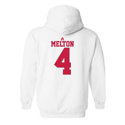 South Alabama - NCAA Baseball : Ethan Melton - Sports Shersey Hooded Sweatshirt-1
