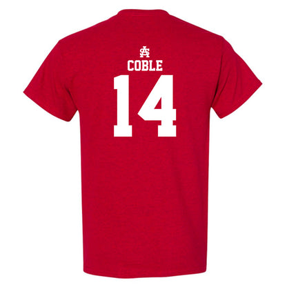 South Alabama - NCAA Softball : Ashleia Coble - Sports Shersey T-Shirt-1