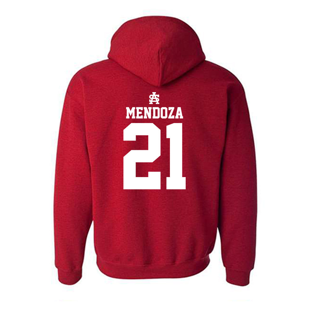 South Alabama - NCAA Softball : Sophia Mendoza - Sports Shersey Hooded Sweatshirt-1