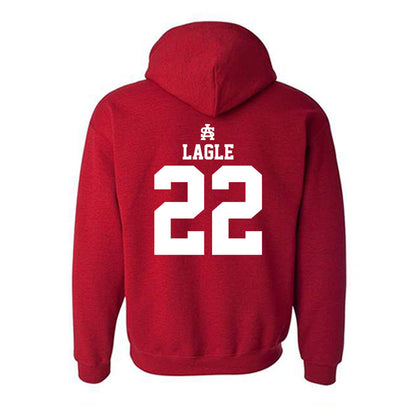 South Alabama - NCAA Softball : Madison Lagle - Sports Shersey Hooded Sweatshirt-1