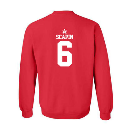  - NCAA Softball : Sydney Scapin - Sports Shersey Crewneck Sweatshirt-1