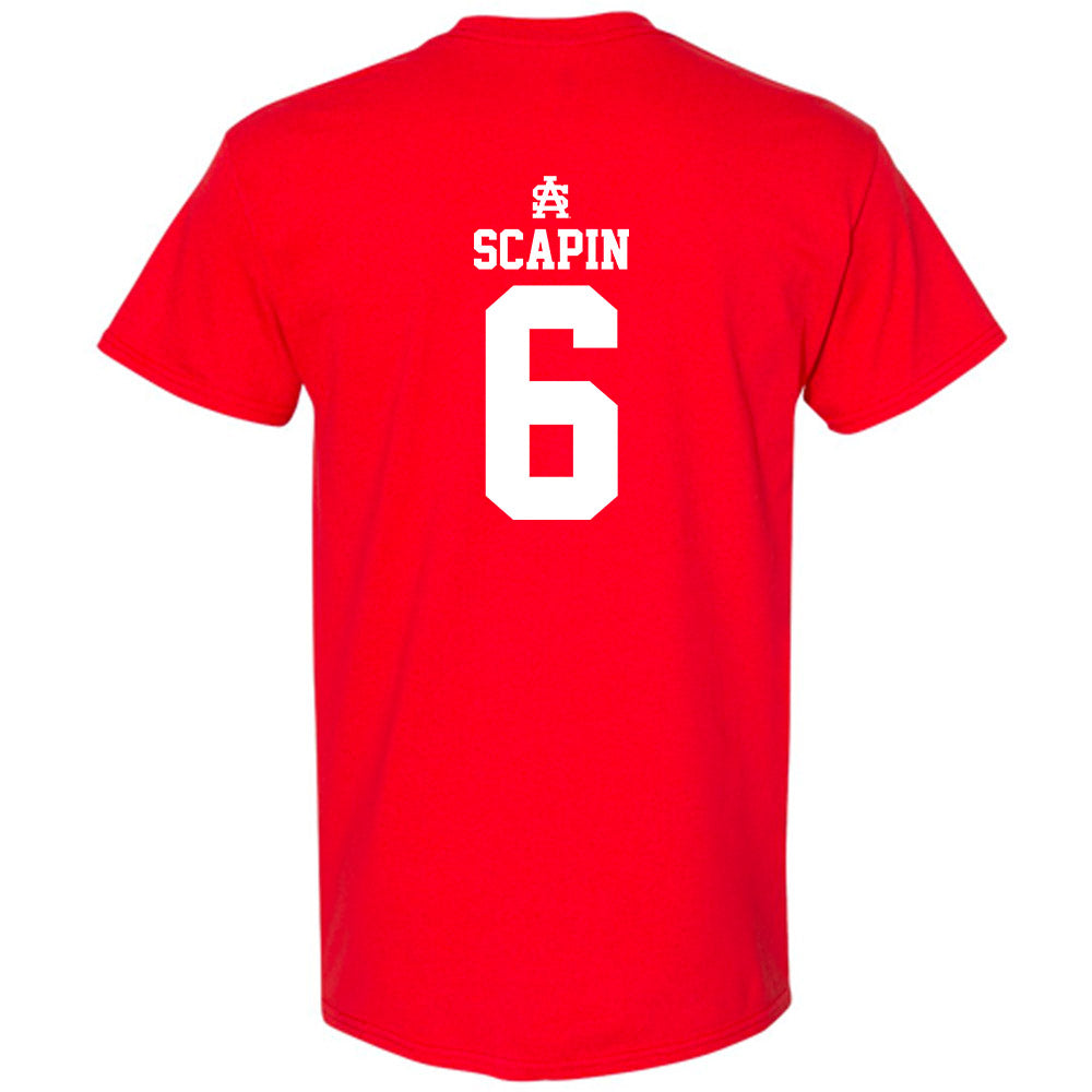  - NCAA Softball : Sydney Scapin - Sports Shersey T-Shirt-1