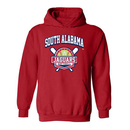 South Alabama - NCAA Softball : Olivia Lackie - Sports Shersey Hooded Sweatshirt