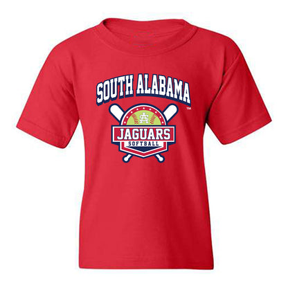  - NCAA Softball : Sydney Scapin - Sports Shersey Youth T-Shirt-0