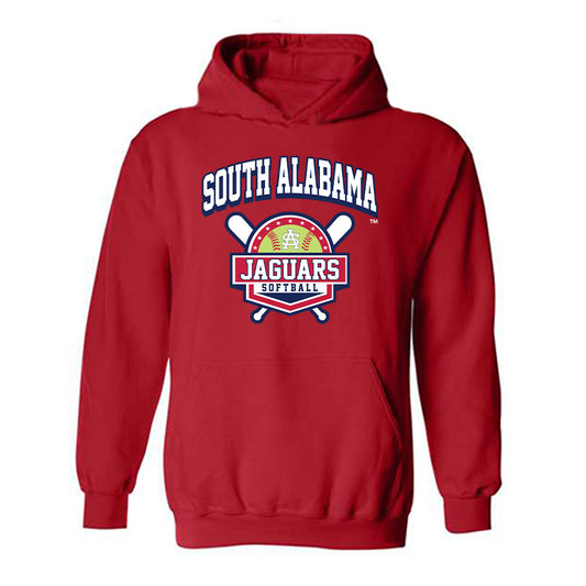 South Alabama - NCAA Softball : Sophia Mendoza - Sports Shersey Hooded Sweatshirt