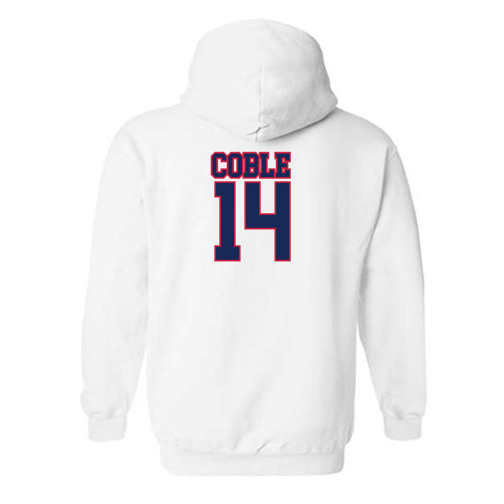 South Alabama - NCAA Softball : Ashleia Coble - Sports Shersey Hooded Sweatshirt-1