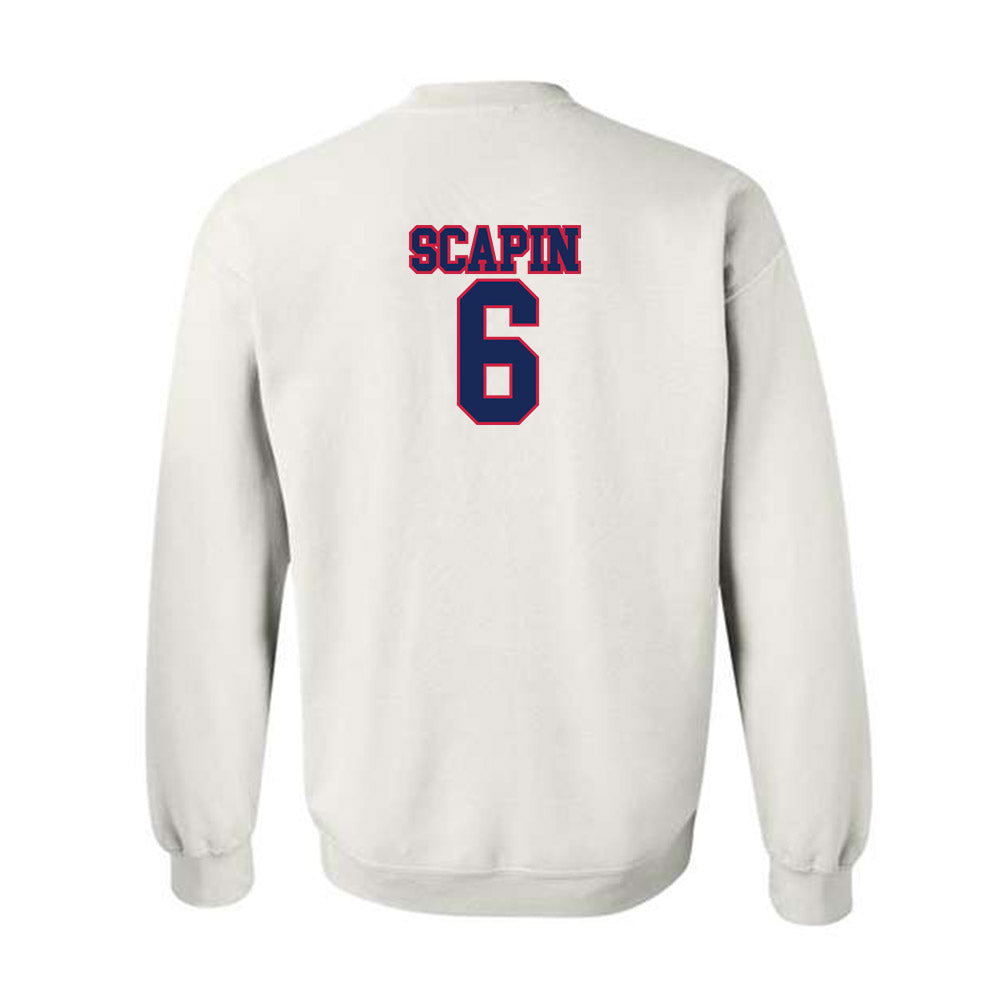  - NCAA Softball : Sydney Scapin - Sports Shersey Crewneck Sweatshirt-1