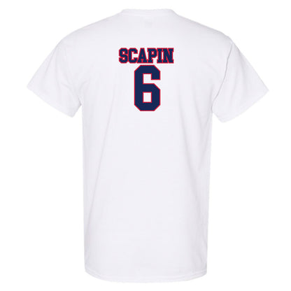  - NCAA Softball : Sydney Scapin - Sports Shersey T-Shirt-1