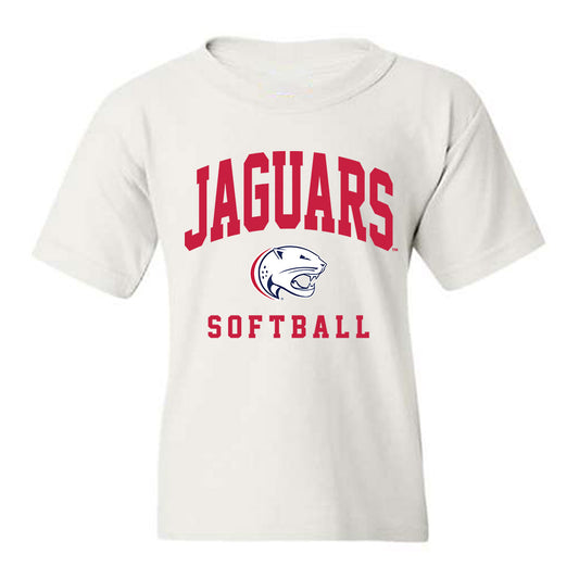 South Alabama - NCAA Softball : Sophia Mendoza - Sports Shersey Youth T-Shirt-0