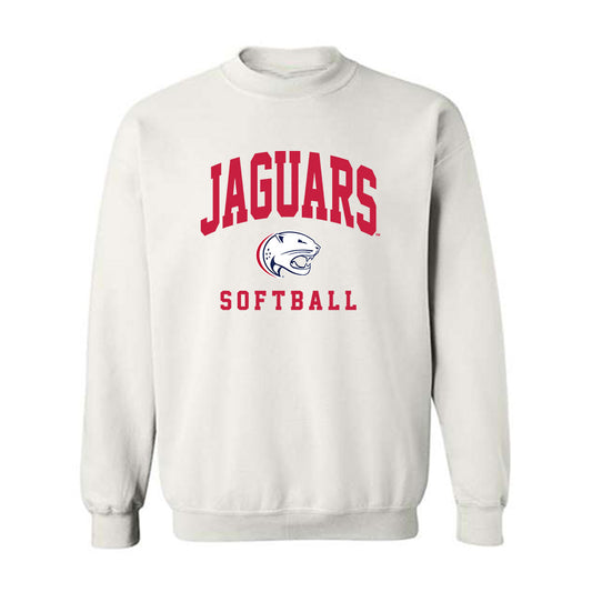South Alabama - NCAA Softball : Sophia Mendoza - Sports Shersey Crewneck Sweatshirt-0