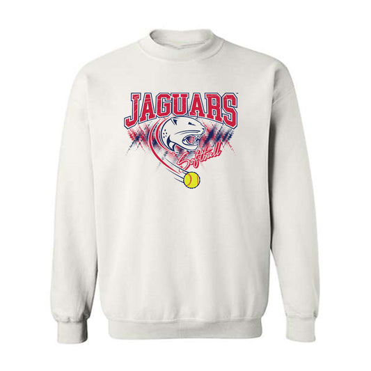 South Alabama - NCAA Softball : Ashleia Coble - Sports Shersey Crewneck Sweatshirt-0