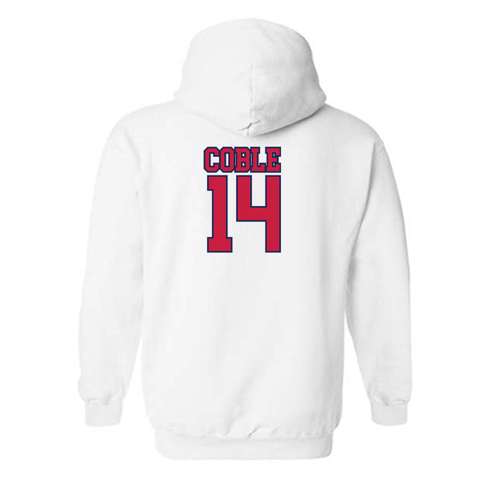 South Alabama - NCAA Softball : Ashleia Coble - Sports Shersey Hooded Sweatshirt-1