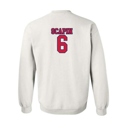  - NCAA Softball : Sydney Scapin - Sports Shersey Crewneck Sweatshirt-1