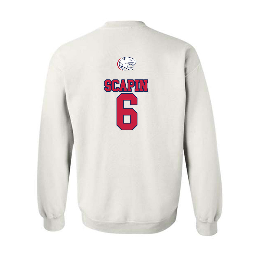 South Alabama - NCAA Softball : Sydney Scapin - Sports Shersey Crewneck Sweatshirt-1