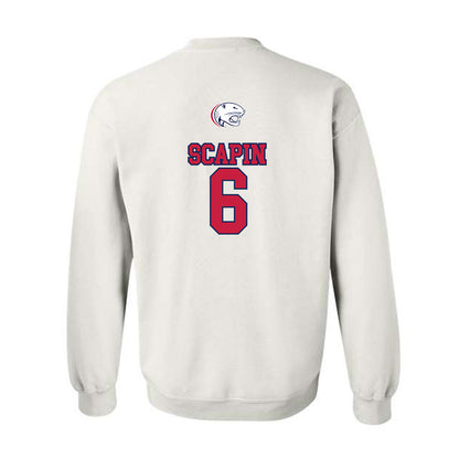 South Alabama - NCAA Softball : Sydney Scapin - Sports Shersey Crewneck Sweatshirt-1