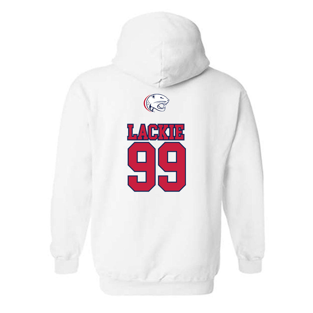 South Alabama - NCAA Softball : Olivia Lackie - Sports Shersey Hooded Sweatshirt-1