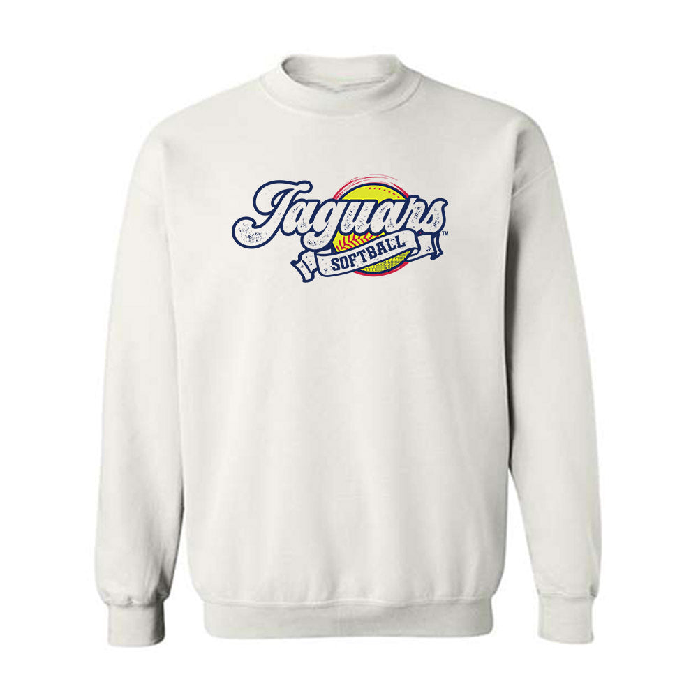 South Alabama - NCAA Softball : Gracie Ward - Sports Shersey Crewneck Sweatshirt-0