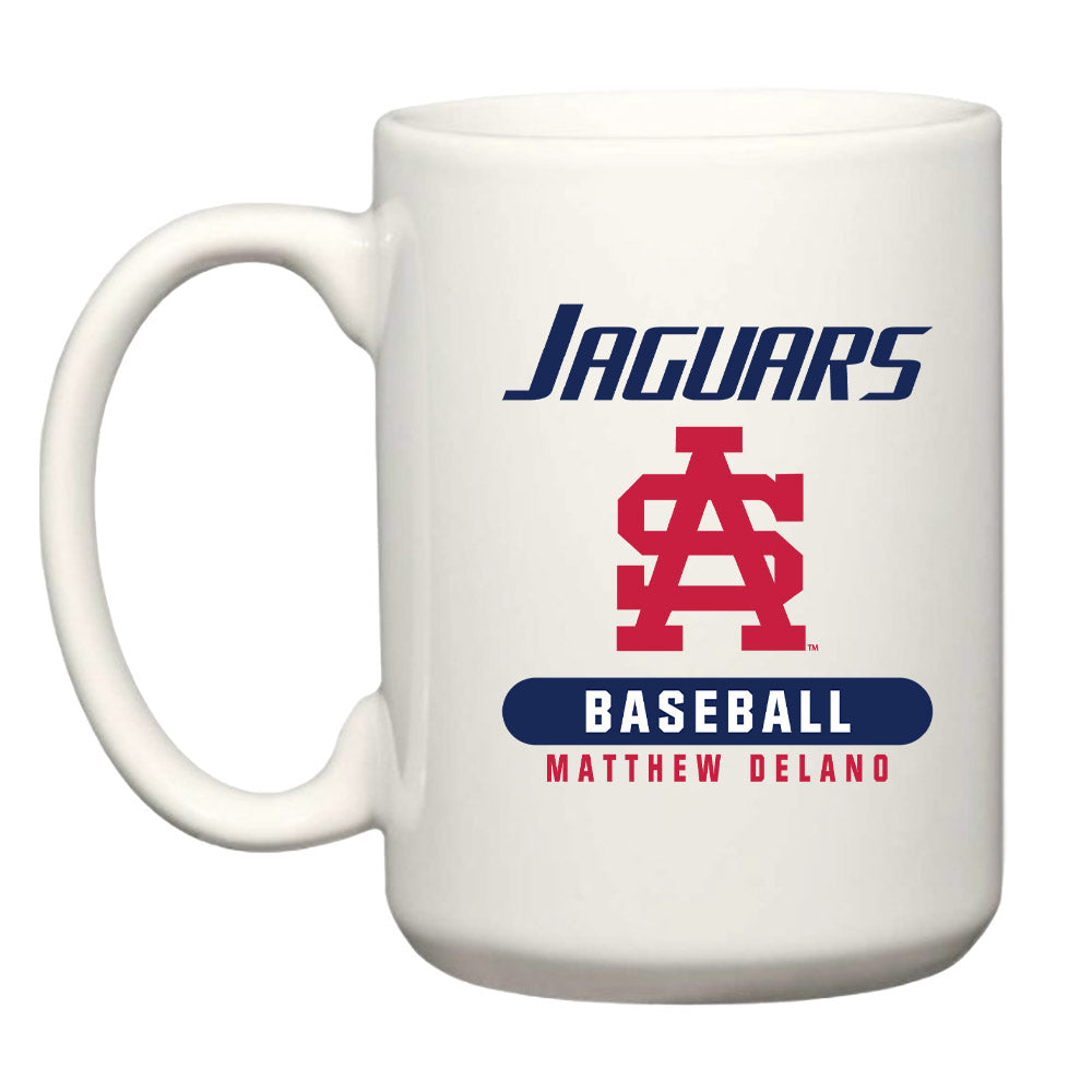 South Alabama - NCAA Baseball : Matthew DeLano - Coffee Mug