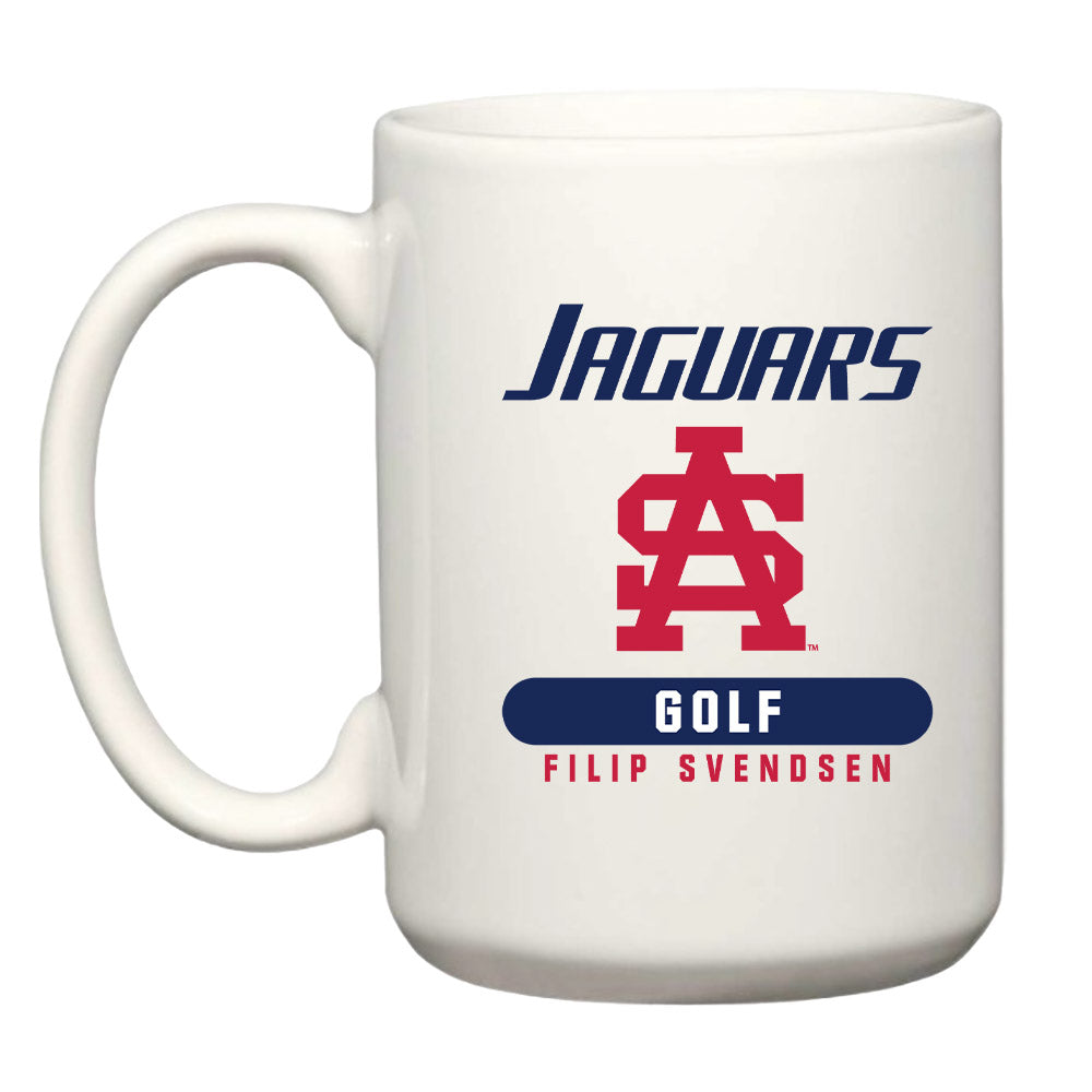 South Alabama - NCAA Men's Golf : Filip Svendsen - Coffee Mug-0