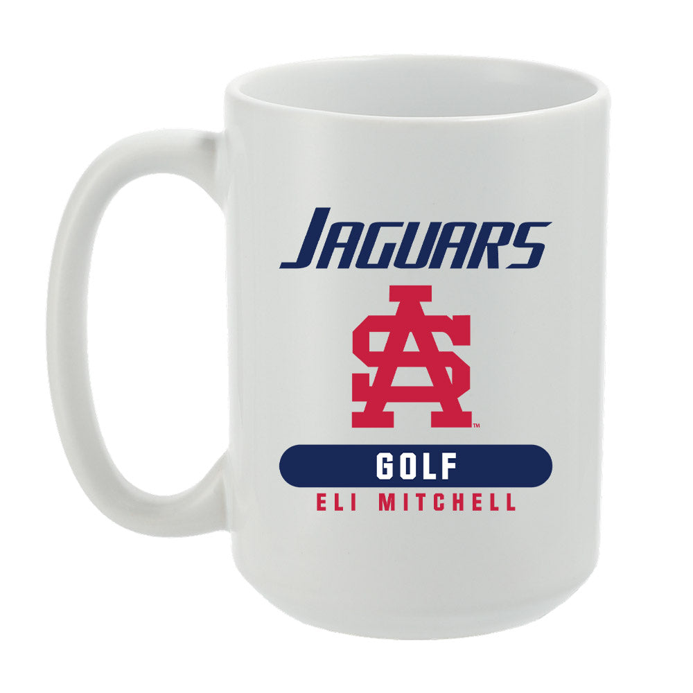 South Alabama - NCAA Men's Golf : Eli Mitchell - Coffee Mug